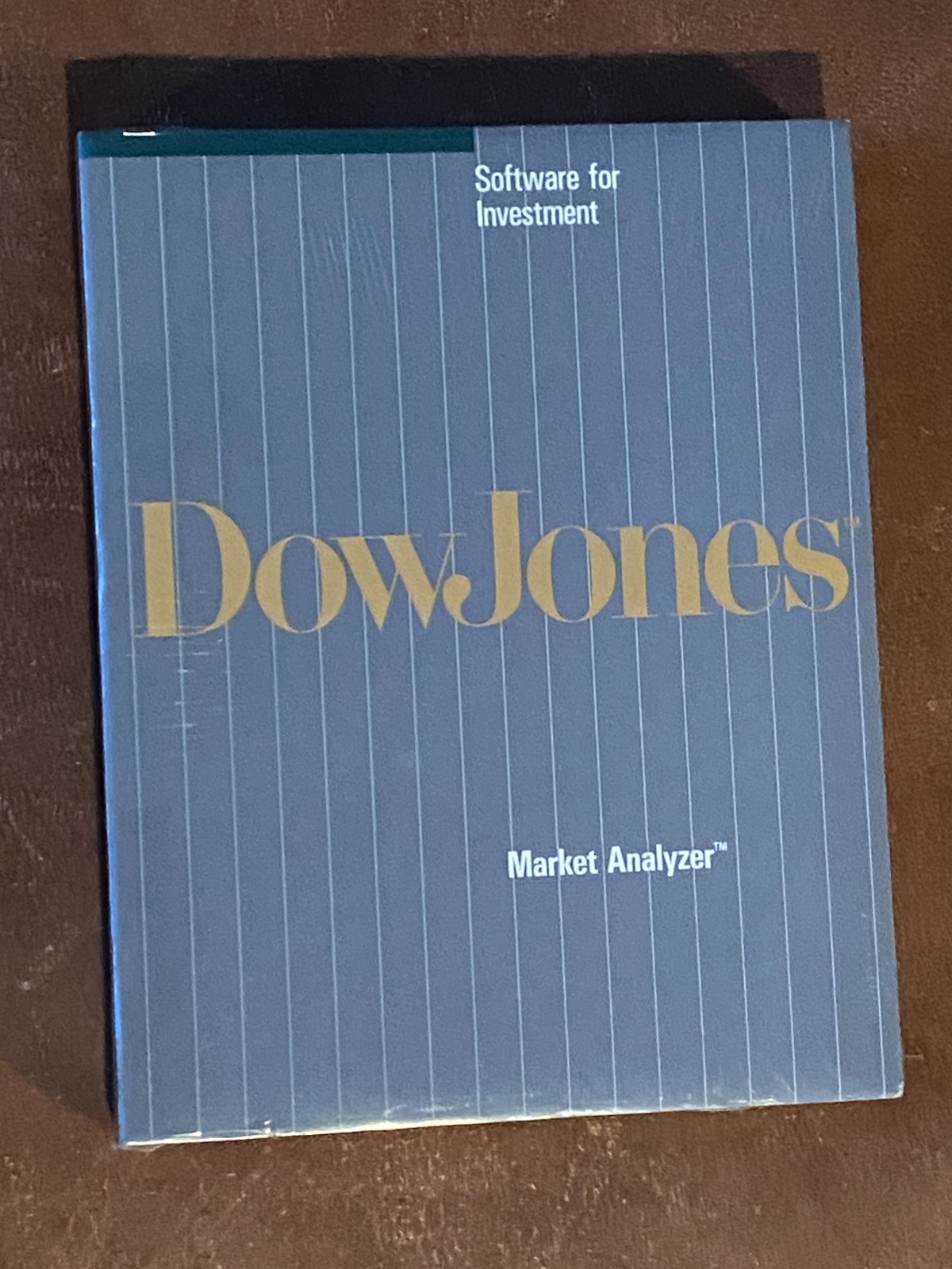 Dow Jones Market Analyzer Vintage Software - Macintosh - Factory Sealed