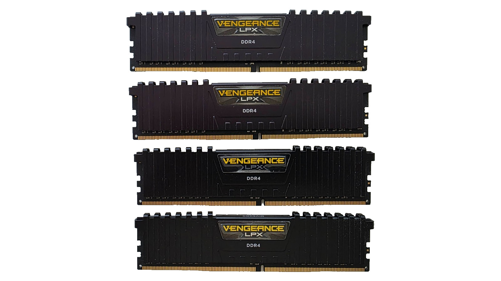 Corsair Vengeance LPX (4) 16GB (2x8GB) RAM DDR4 3200MHz - 64gb total
