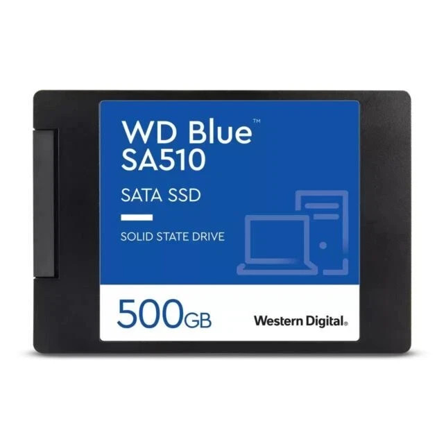 Brand NEW Western Digital 500GB WD Blue 3D NAND SSD SATA 6Gb/s WDS500G2B0A