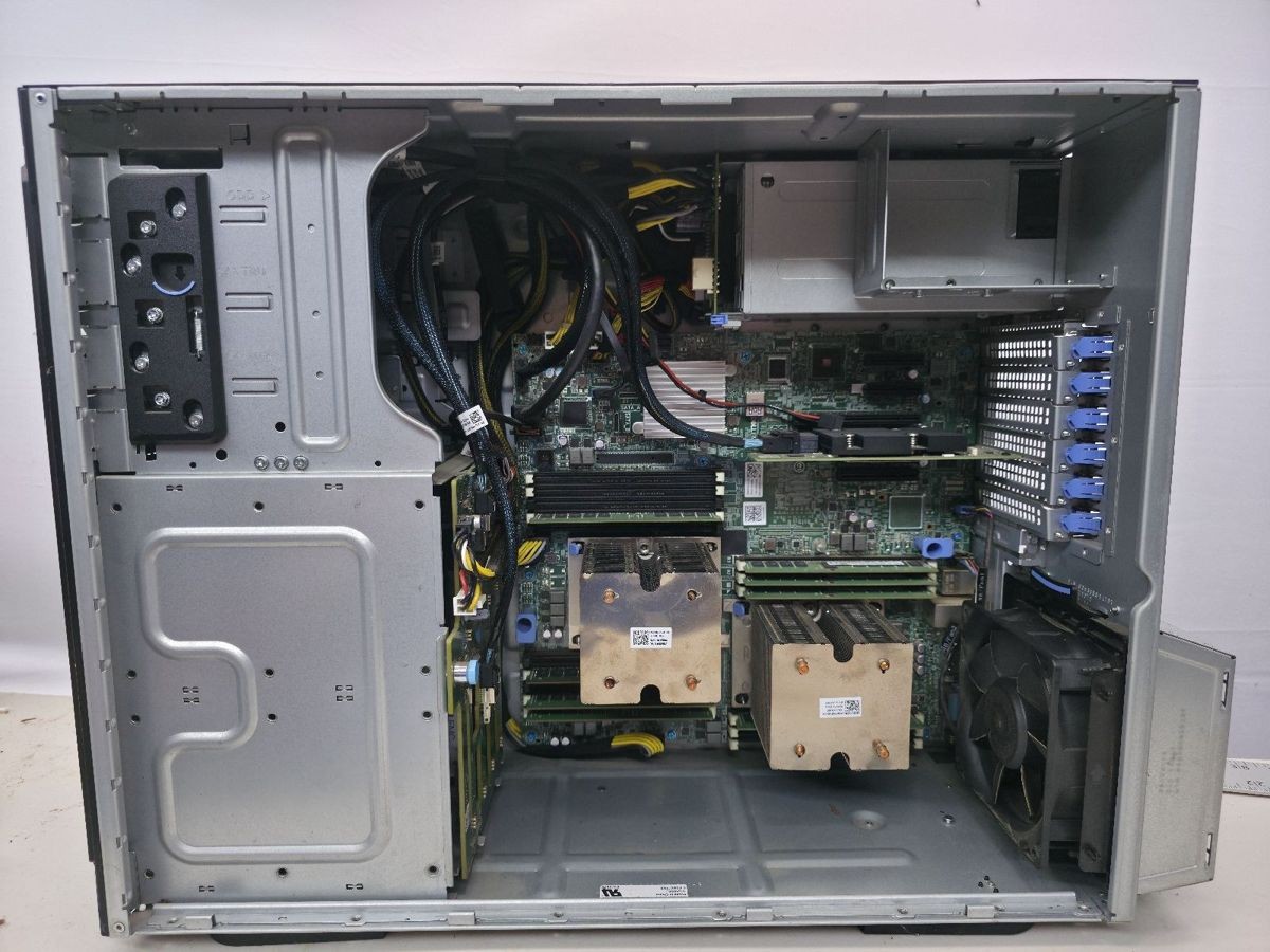Dell PowerEdge T440 Tower Server 2x Intel Gold 5118 and 128GB 2400MHZ DDR4 Dell PowerEdge T440 Tower Server 2x Intel Gold 5118 and 128GB 2400MHZ DDR4