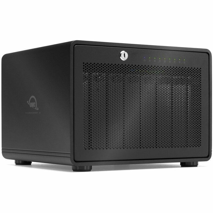 OWC ThunderBay 8 Eight-Bay Thunderbolt (40Gb/s) External Storage Enclosure With OWC ThunderBay 8 Eight-Bay Thunderbolt (40Gb/s) External Storage Enclosure With