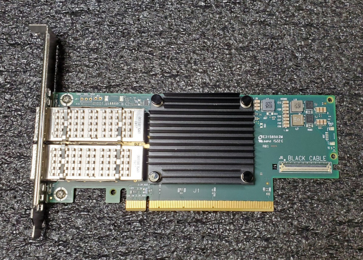 Mellanox ConnectX-6 EDR/HDR100/100GbE CX653106A Full Height