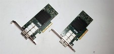 Lot of 2 Dell 25GbE (50GbE Total) Dual Port SFP28 PCIe x8 FH NIC CX4121C 0MRT0D picture