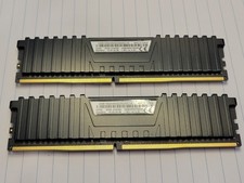 Corsair Vengeance 16GB (2 x 8GB) PC4-24000 (DDR4-3000) RAM (CMK16GX4M2D3000C16) picture