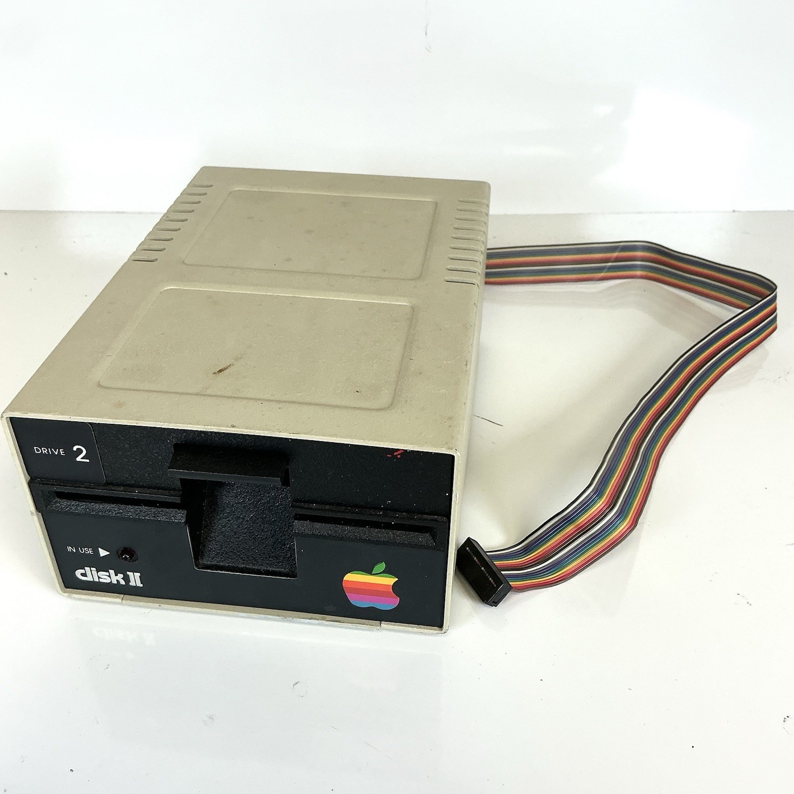 Vintage Apple Disc II 5.25” Floppy Drive A2M0003 UNTESTED Macintosh