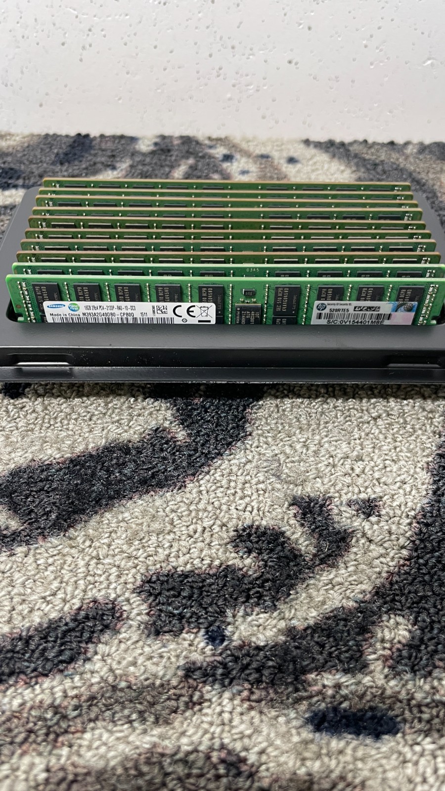 *Lot of 10* Samsung 16GB 2Rx4 DDR4 2133MHz ECC RDIMM | M393A2G40DB0-CPB0Q *Lot of 10* Samsung 16GB 2Rx4 DDR4 2133MHz ECC RDIMM | M393A2G40DB0-CPB0Q