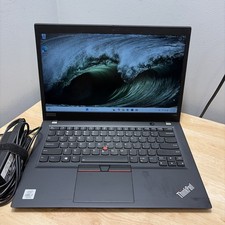 Lenovo ThinkPad T14S Gen 1 CORE i7-10610U 1.80GHZ 256GB 16GB WCam WiFi W11 Cord picture
