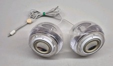 Vintage Clear M6531 Apple Pro Speakers by Harman Kardon For iMac G4 picture