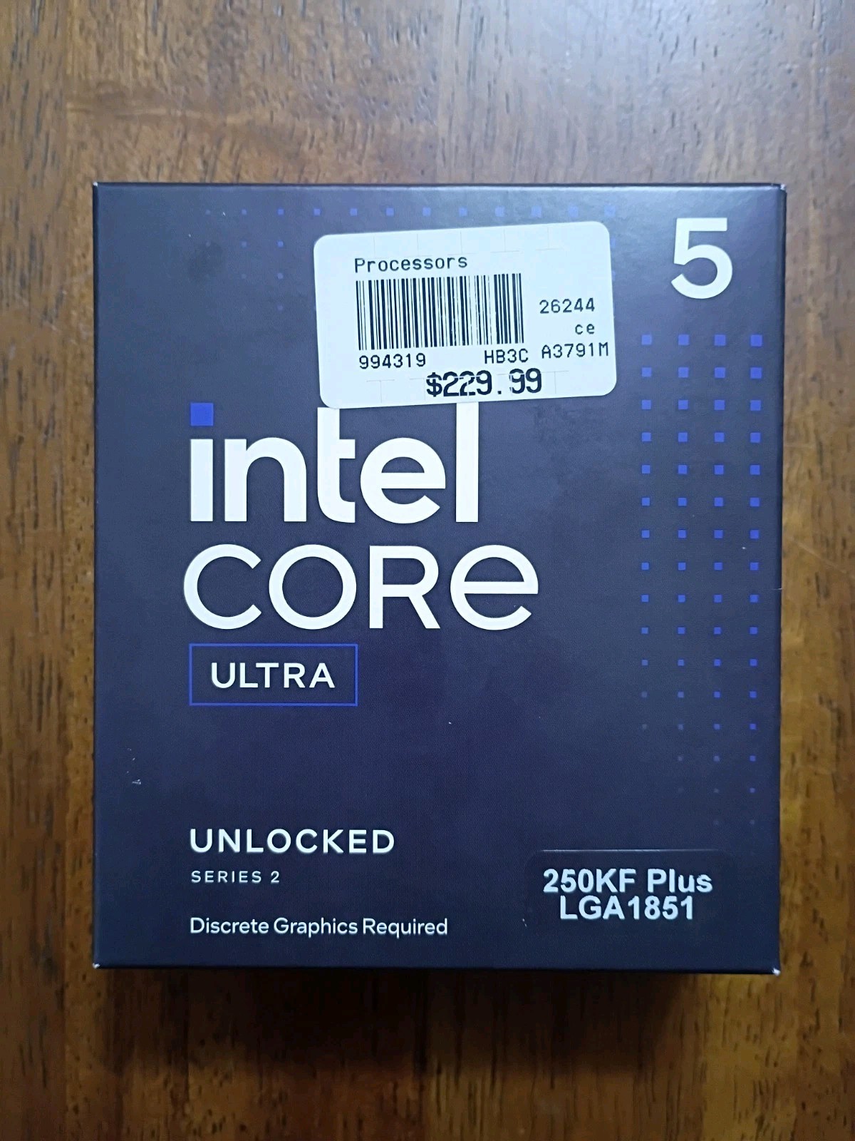 Intel Core Ultra 5 250KF Plus 18-Core Processor Intel Core Ultra 5 250KF Plus 18-Core Processor