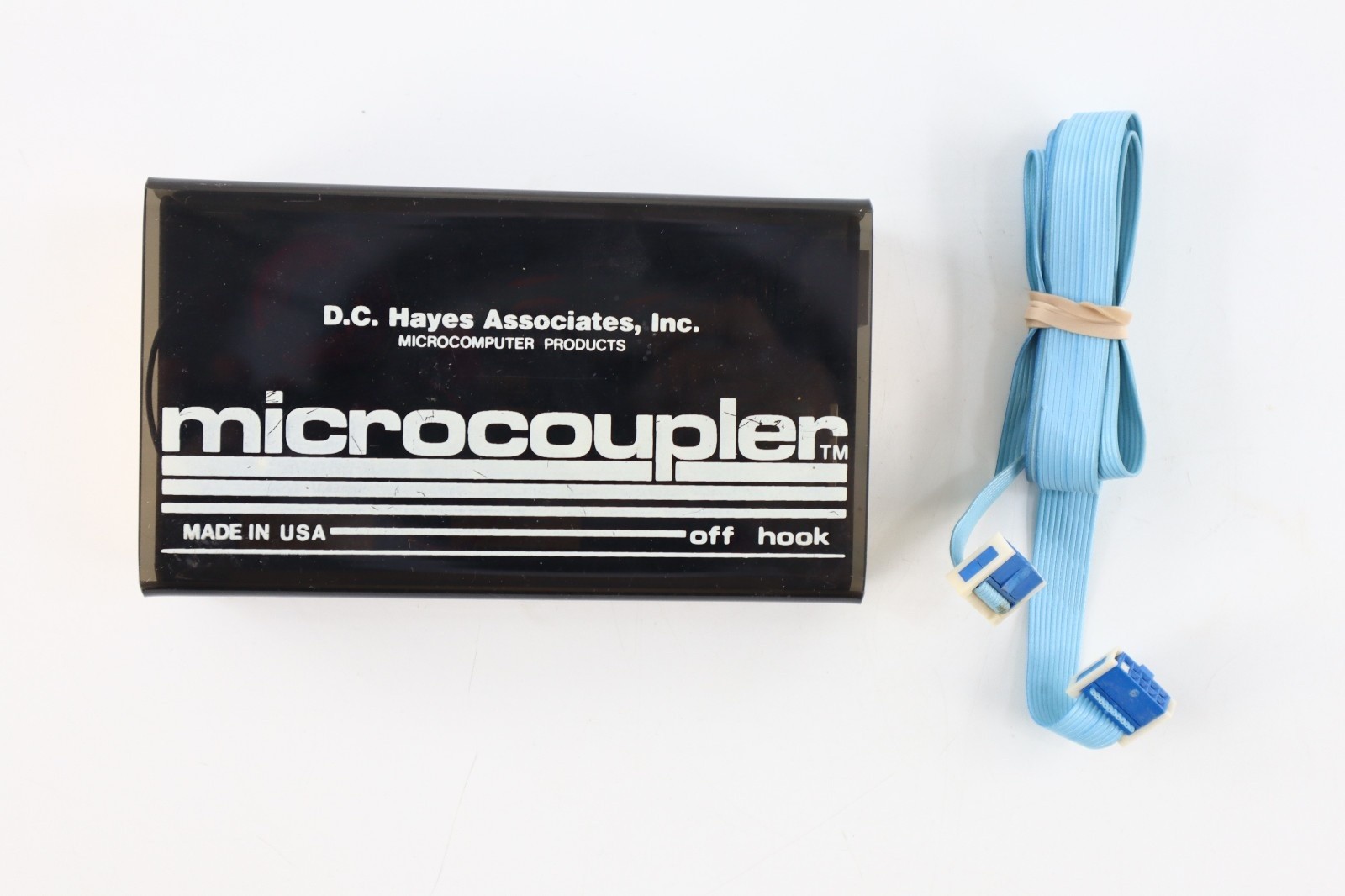 Vintage Hayes Microcoupler for Apple II