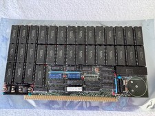 Vintage Octagon 256K Static RAM (32 x HM6264LP-12) Board S-100 Altair IMSAI picture