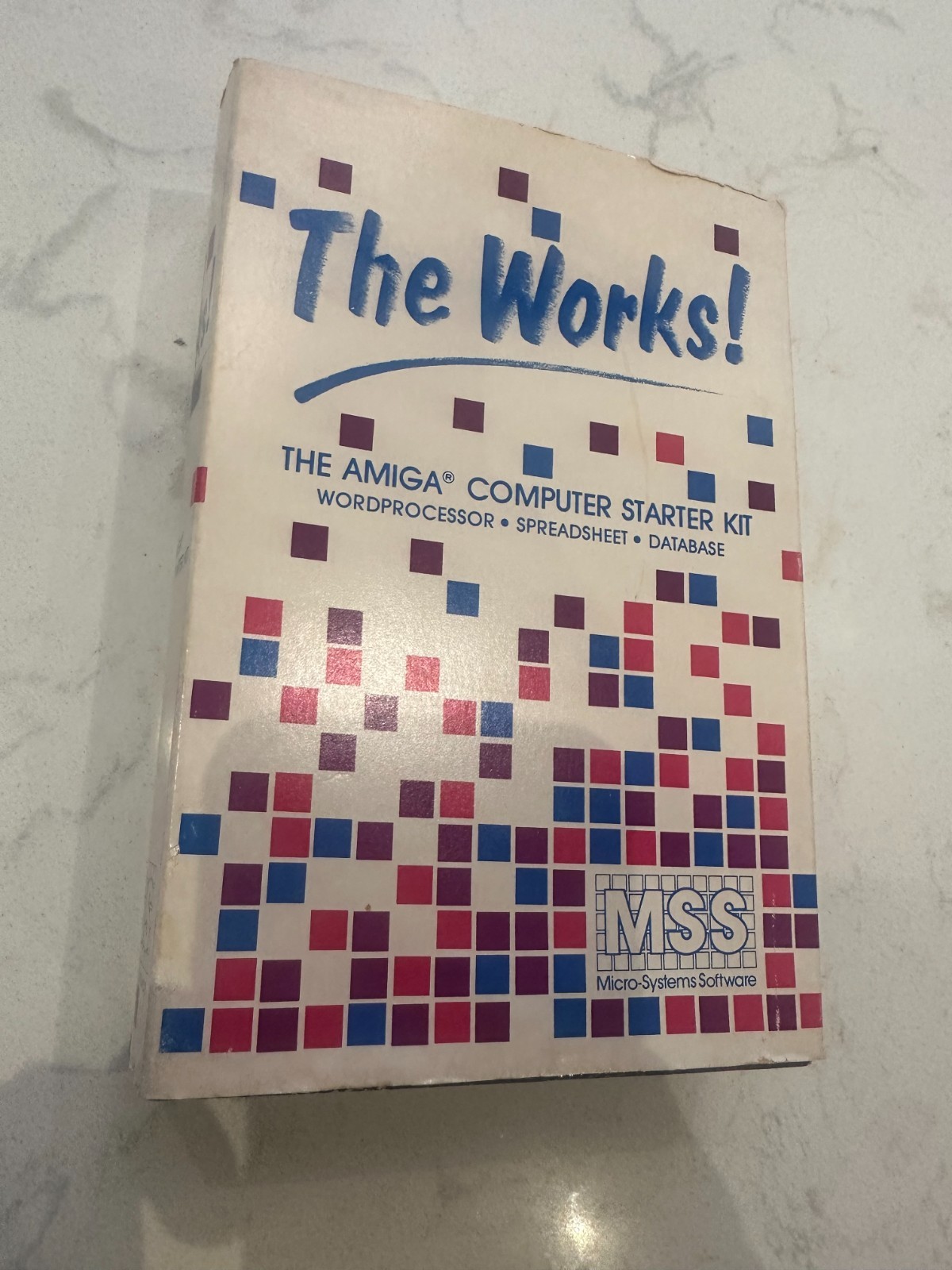 The Works Amiga Computer Starter Kit for Commodore Amiga MANUALS BOX ONLY