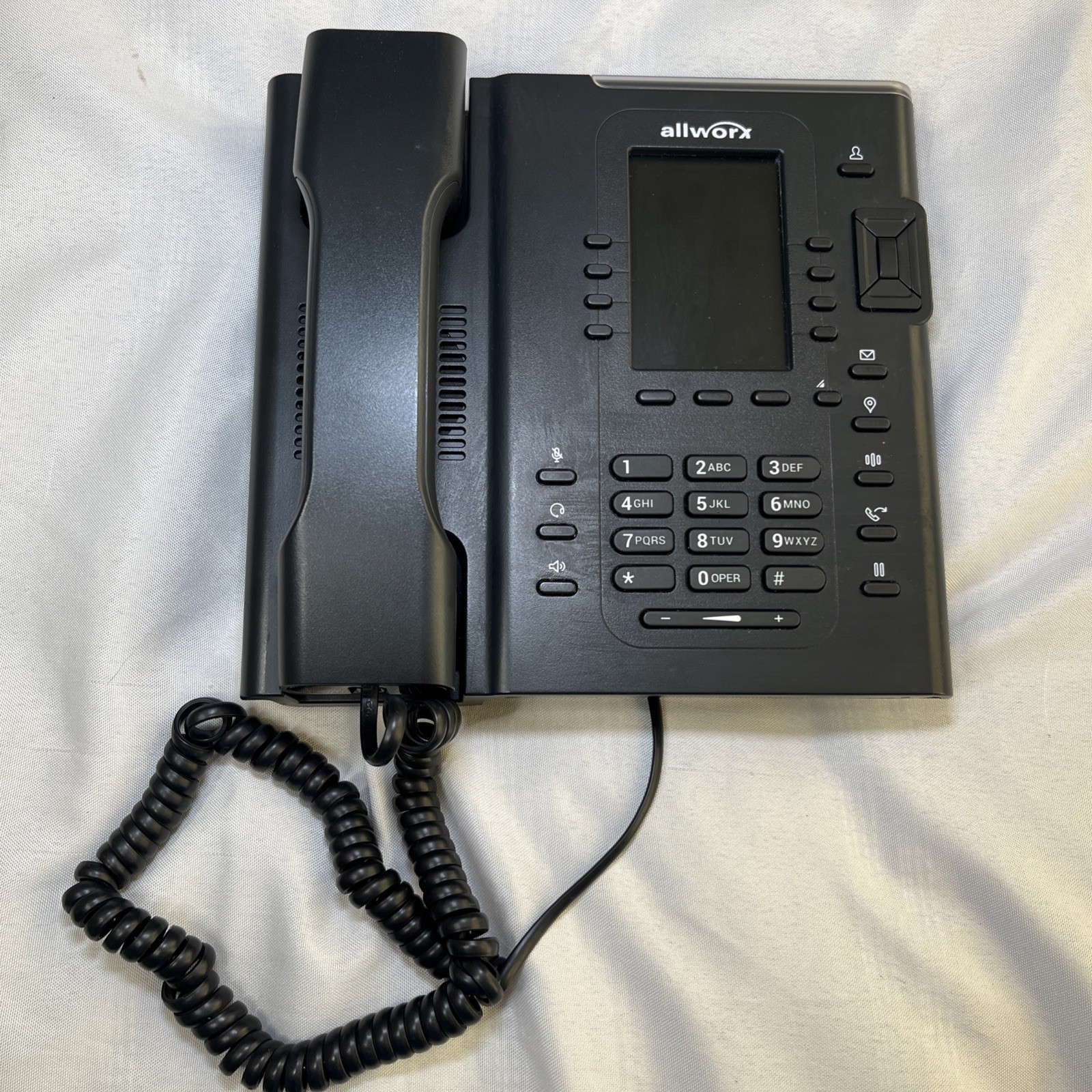 Allworx Verge 9308 IP VoIP Desk Phone 8-Line *NO STAND* RJ-45 *More Available Allworx Verge 9308 IP VoIP Desk Phone 8-Line *NO STAND* RJ-45 *More Available