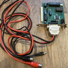 Vintage CMS-401 8-Bit ISA MIDI Interface Card Roland MPU-401 Clone w/ Cable picture