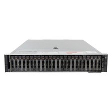 Lot of 2 Dell R740xd 24SFF 2x Xeon Gold 6244 128GB RAM 4x 960GB New SSD Server picture