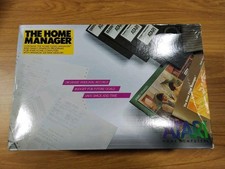 Vintage THE HOME MANAGER Atari 400,800/XL/XE on Disk NEW IN SEALED BOX picture