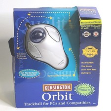 Vintage Kensington Orbit Trackball Mouse For PCs & Compatibles Model 64221 Open  picture