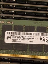 MTA36ASF4G72PZ-3G2R1 MICRON 32GB (1X32GB) 2RX4 PC4-3200AA SERVER MEMORY picture