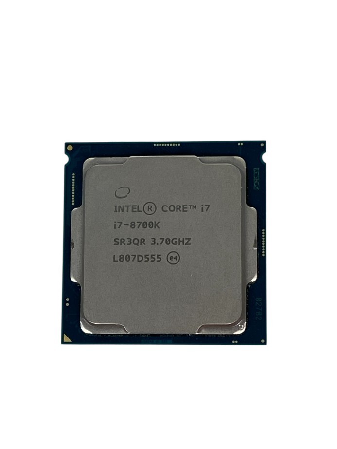 Intel Core i7-8700K 8th Gen SR3QR 3.70GHz 6-Core 12M LGA-1151 CPU Intel Core i7-8700K 8th Gen SR3QR 3.70GHz 6-Core 12M LGA-1151 CPU