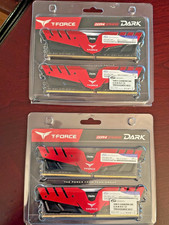 TeamGroup T-Force Dark 32GB (4x8GB) RAM DDR4 2400MHz CL14-16-16-31 1.2V Heatsink picture