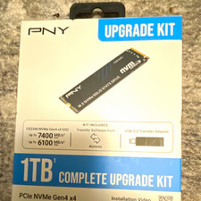 PNY CS2340 1TB M.2 NVMe PCIe Gen4x4 Upgrade Kit SSD 7400/6100MB/s picture