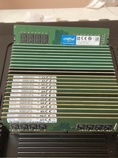 LOT of 23 16GB DDR4-2666 PC4-21300 Desktop RAM Samsung Crucial UDIMM 368GB Total picture