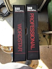Vintage MicroPro WordStar Professional Release 3.31 IBM PC-DOS Big Box CIB picture