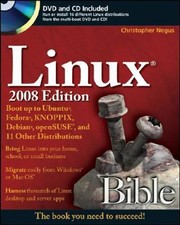 Linux Bible : Boot up Ubuntu, Fedora, KNOPPIX, Debian, SUSE, and picture