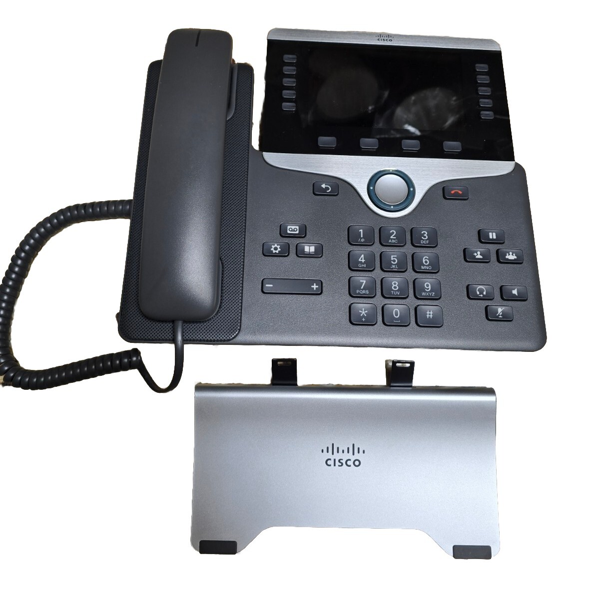 Cisco 8811 IP Phone Wall Mountable VoIP Caller ID Speakerphone - Charcoal CP8811