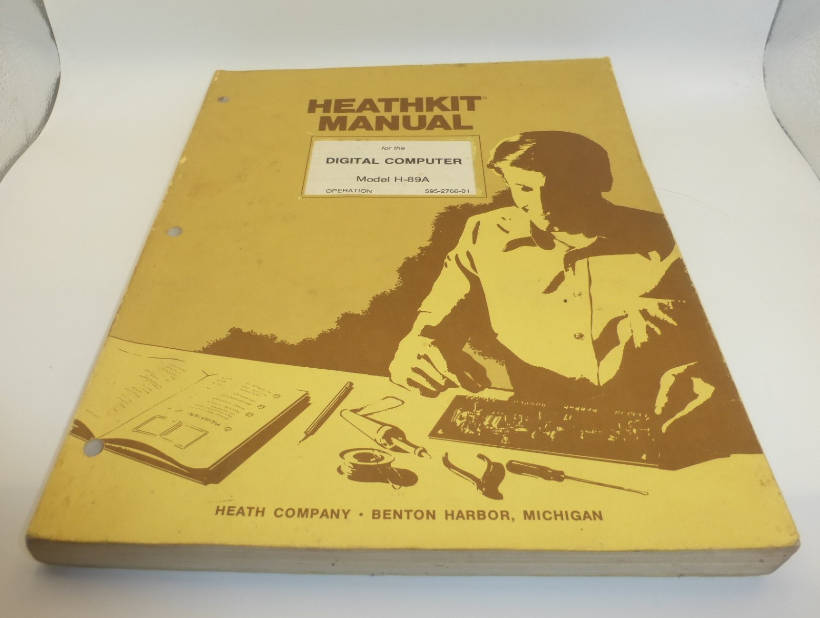 Original Heathkit H89A Digital Computer Operation Manual 595 2766 01 Vintage Original Heathkit H89A Digital Computer Operation Manual 595 2766 01 Vintage