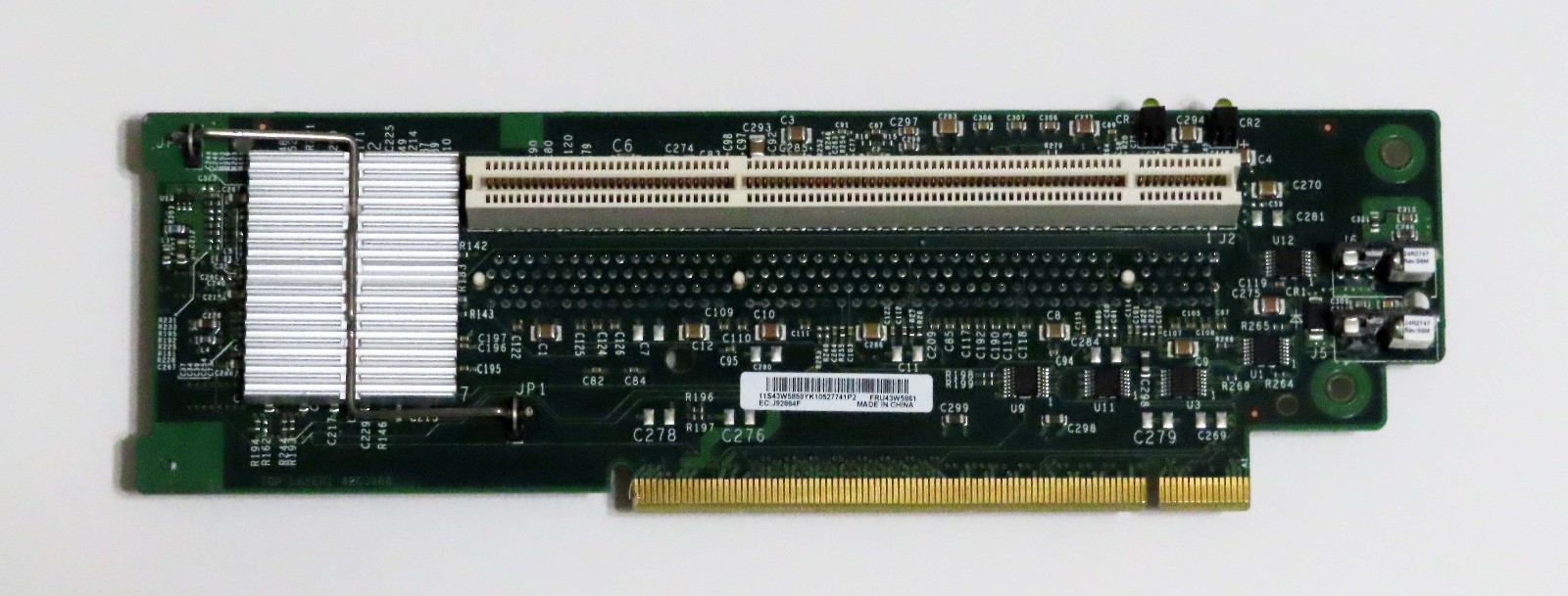 IBM PCI-X Riser Card For System x3650 Server (FRU 43W5861) — Perfect — Clean IBM PCI-X Riser Card For System x3650 Server (FRU 43W5861) — Perfect — Clean