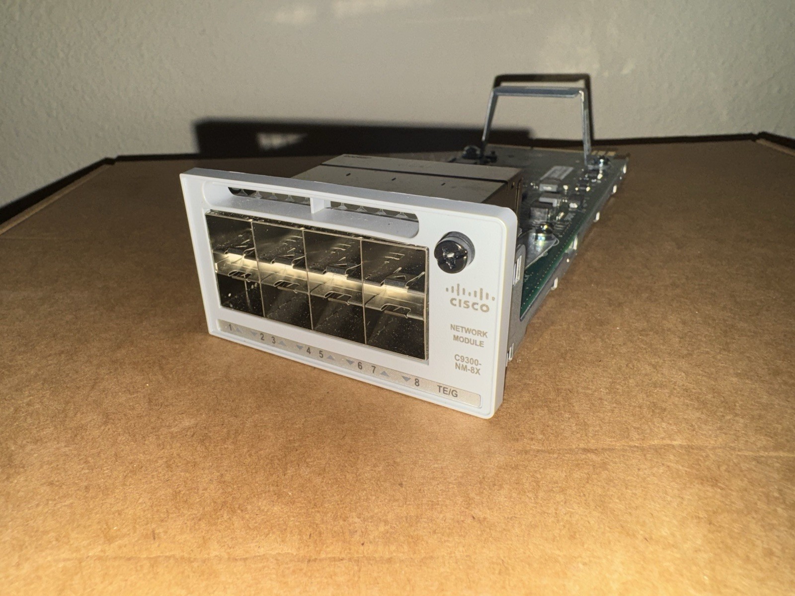 Cisco C9300-NM-8X Catalyst 9300 8x10GE Network Module Pulled, Tested, Working