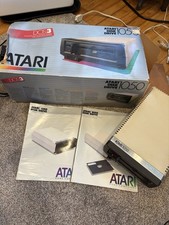Vintage Atari 1050 Disk Drive for Atari Home Computers w/ Box & Owners Guide picture
