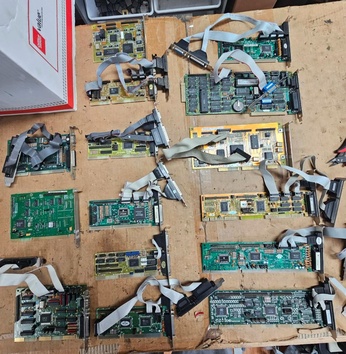 Lot 15 Vintage ISA Controller Cards IDE MFM RLL Winchester Floppy I/O PC XT AT Lot 15 Vintage ISA Controller Cards IDE MFM RLL Winchester Floppy I/O PC XT AT