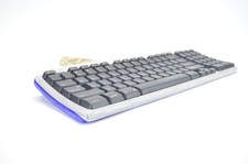 Apple USB Keyboard Purple Grape Vintage iMac 1998 Translucent M2452 Tested picture