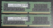 Samsung 64GB 2x32GB DDR4-3200 ECC Registered Server RAM M393A4K40EB3-CWECO picture