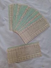 Lot of 85 Vintage Computer Punch Cards Cascade Homeowners Ephemera Junk Journal picture