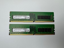 Micron 16GB Kit (2x8GB) DDR4 2311 MHz Desktop RAM MTA16ATF1G64AZ-2G1B1 picture