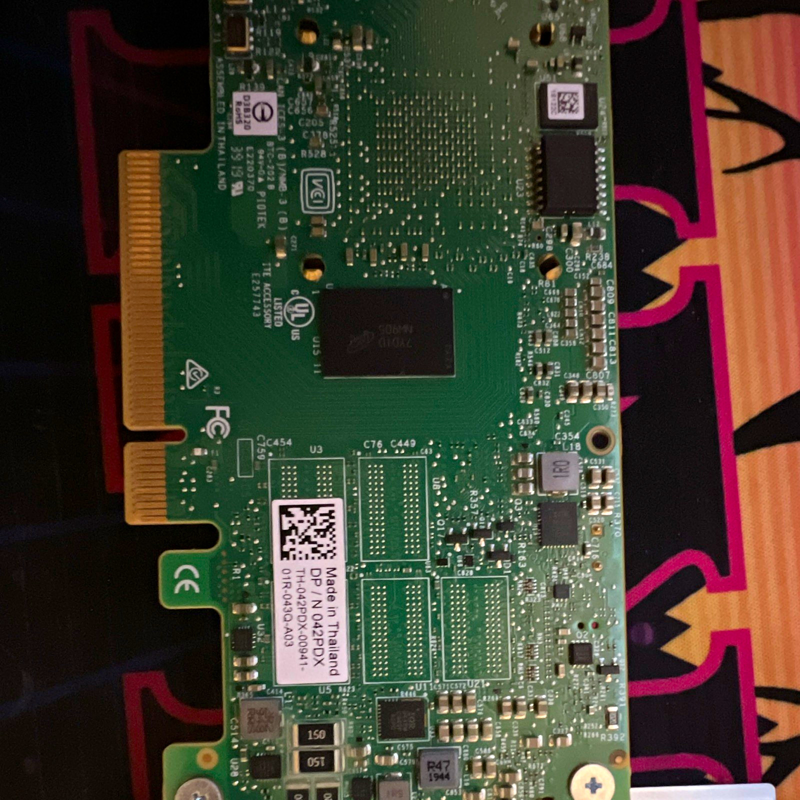 Dell 42PDX MegaRAID 9460-16I 12Gb/s SAS/SATA/NVMe Tri-Mode PCIe RAID controller Dell 42PDX MegaRAID 9460-16I 12Gb/s SAS/SATA/NVMe Tri-Mode PCIe RAID controller