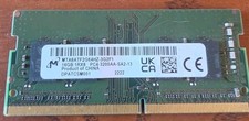 Micron 16GB DDR4 3200MHz Laptop RAM PC4-3200AA SO-DIMM MTA8ATF2G64HZ-3G2F1 picture