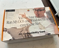 Rare Vintage Apple PC Compatibility Card P166 In Box 820-0930-A READ picture
