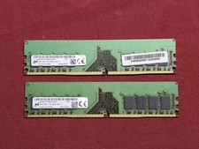 Lot of (2) Micron 8GB PC4-2666V DDR4 2666MHz MTA8ATF1G64AZ-2G6E1 RAM #3266 picture