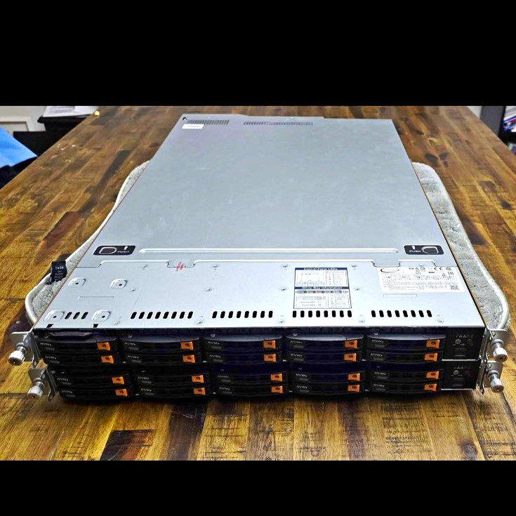 Supermicro SuperServer 1029U-TN10RT 1U Rack Dual Xeon 2.70GHz 256GB