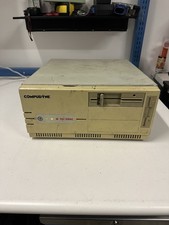 Compudyne Model 25/386C Vintage Retro Gaming Desktop Computer + RAM Powers On picture