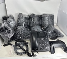 x9 Nextiva X-835 SIP VoIP Color Desk Phone w/ Stand Cord Lot Business picture