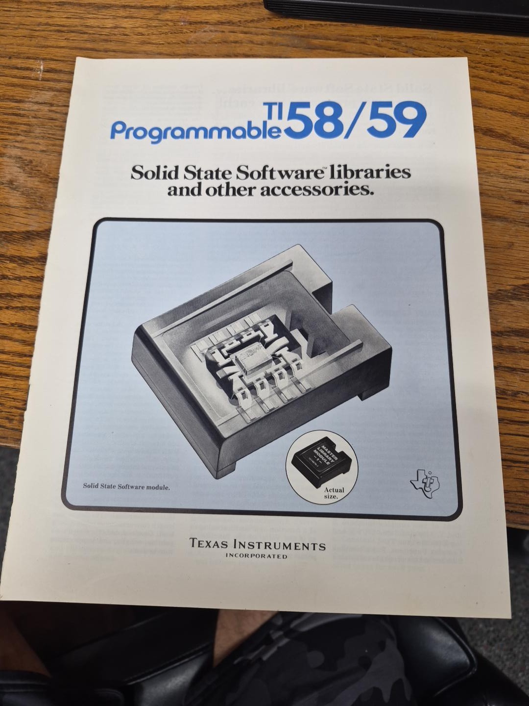 Vintage Texas Instruments TI-58 TI-59 Solid State Software Libraries Catalog Vintage Texas Instruments TI-58 TI-59 Solid State Software Libraries Catalog