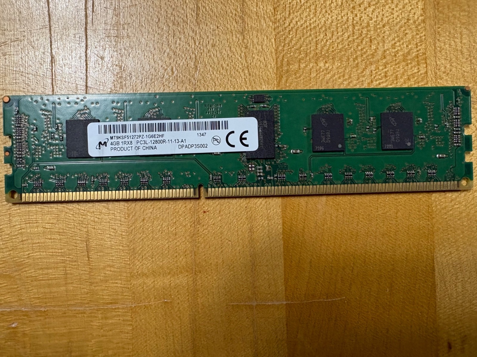 4 Gb PC3L-12800R-11-13-A1 Memory Module