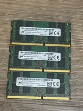 Micron 48GB 3x16GB DDR4-2400 SO-DIMM MTA16ATF2G64HZ-2G3E1 Laptop RAM Lot picture
