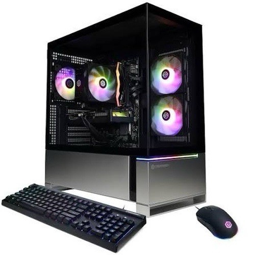 CyberPowerPC Pc, AMD Ryzen 7 8700F, NVIDIA GeForce RTX 5060 (FAIRLY USED,No Box)