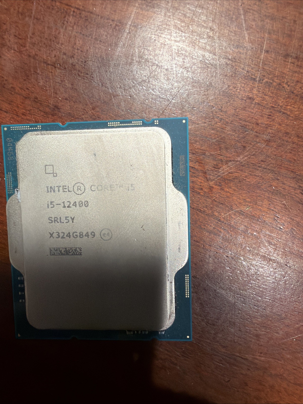 Intel Core i5-12400 CPU 2.50GHz 6-Core 12-thread SRL5Y LGA 1700